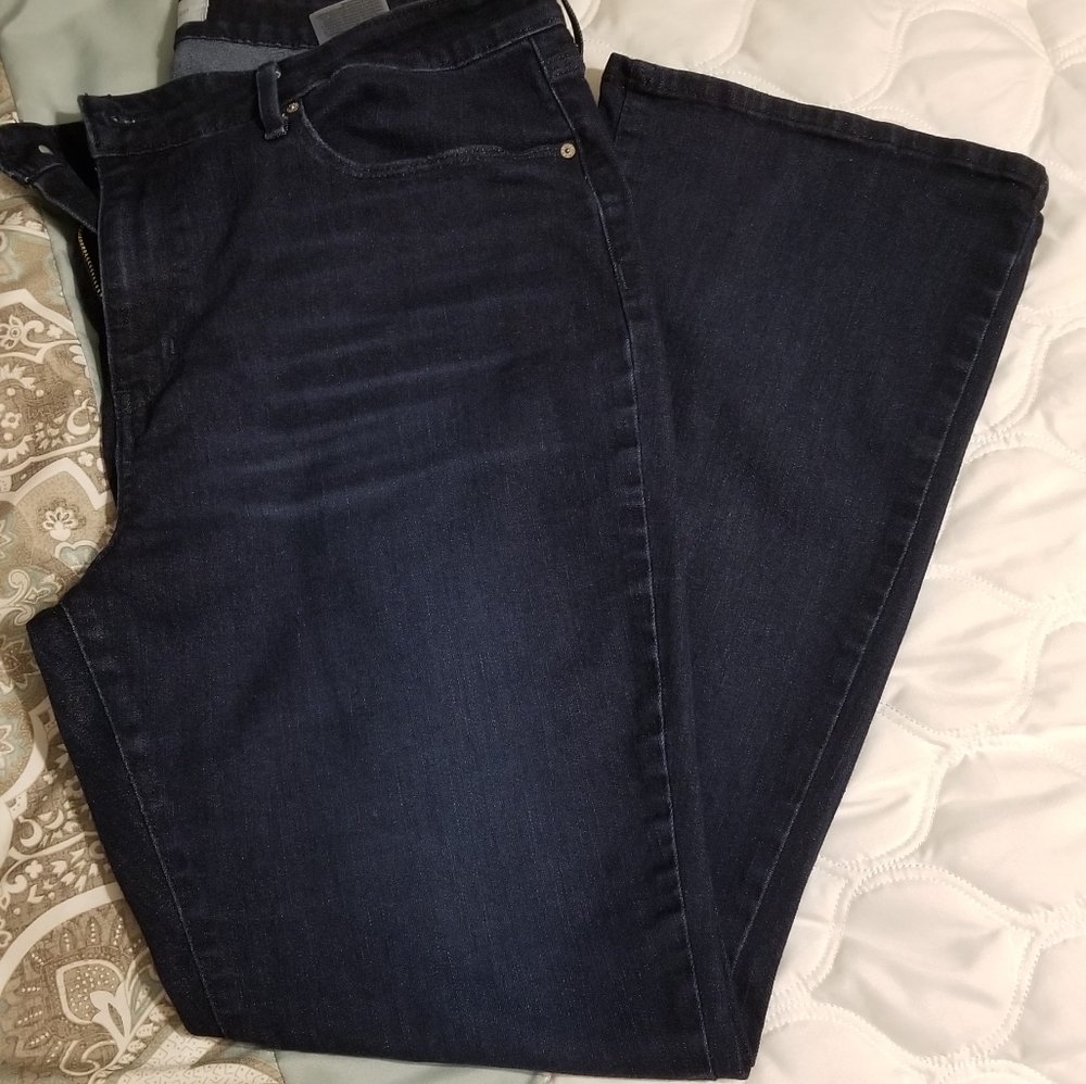 Size 18 midrise bootcut jeans